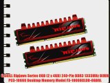 G.SKILL Ripjaws Series 8GB (2 x 4GB) 240-Pin DDR3 1333MHz DIMM PC3-10666 Desktop Memory Model