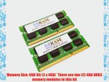 8GB DDR3 Memory RAM Kit (2 x 4GB) for Lenovo ThinkPad X201i X201