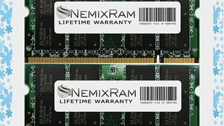 4GB (2X2GB) NEMIX RAM Memory DDR2 800MHz PC2-6400 SODIMM 200 pin for Notebook Laptop Macbook