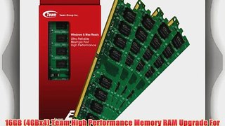 16GB (4GBx4) Team High Performance Memory RAM Upgrade For ASUS Essentio CG5290 CM1530 CM1630