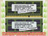 8GB (2X4GB) Memory RAM for HP Pavilion DV6-3133NR Laptop Memory Upgrade - Limited Lifetime