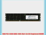 Dell 16GB PC3-12800 DDR3-1600 2Rx4 ECC Registered DIMM (Dell PN# A5940906)