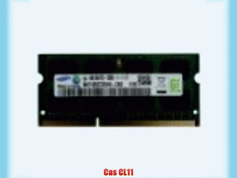 Samsung 4GB DDR3 PC3-12800 1600MHz 204-Pin SODIMM Laptop Memory Module RAM. Model M471B5273DH0-CK0