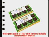 8GB DDR3 Memory RAM Kit (2 x 4GB) for Dell Precision Workstation M4500 M6400