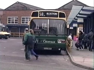 MACCLESFIELD BUS STATION DEC 1988