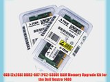 4GB [2x2GB] DDR2-667 (PC2-5300) RAM Memory Upgrade Kit for the Dell Vostro 1400 (Genuine A-Tech