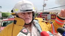 Incendio acabó con 6.400 metros cuadrados de una bodega de ropa americana