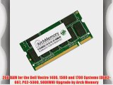 2GB RAM for the Dell Vostro 1400 1500 and 1700 Systems (DDR2-667 PC2-5300 SODIMM) Upgrade by