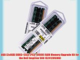 8GB [2x4GB] DDR3-1333 (PC3-10600) RAM Memory Upgrade Kit for the Dell Inspiron 560 (S241205IN8)