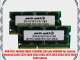 8GB 2 x 4GB DDR3 Memory for Lenovo IdeaPad Z360 Z370 Z380 Z460 Z465 Z470 Z560 Z565 Z570 Z580