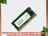 2GB RAM Memory for the Toshiba Mini NB205 Series Notebook Laptops (DDR2-667 PC2-5300 SODIMM)