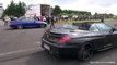 BMW M6 F12 Convertible vs BMW M6 F12 BBM M700BT vs BMW X5M