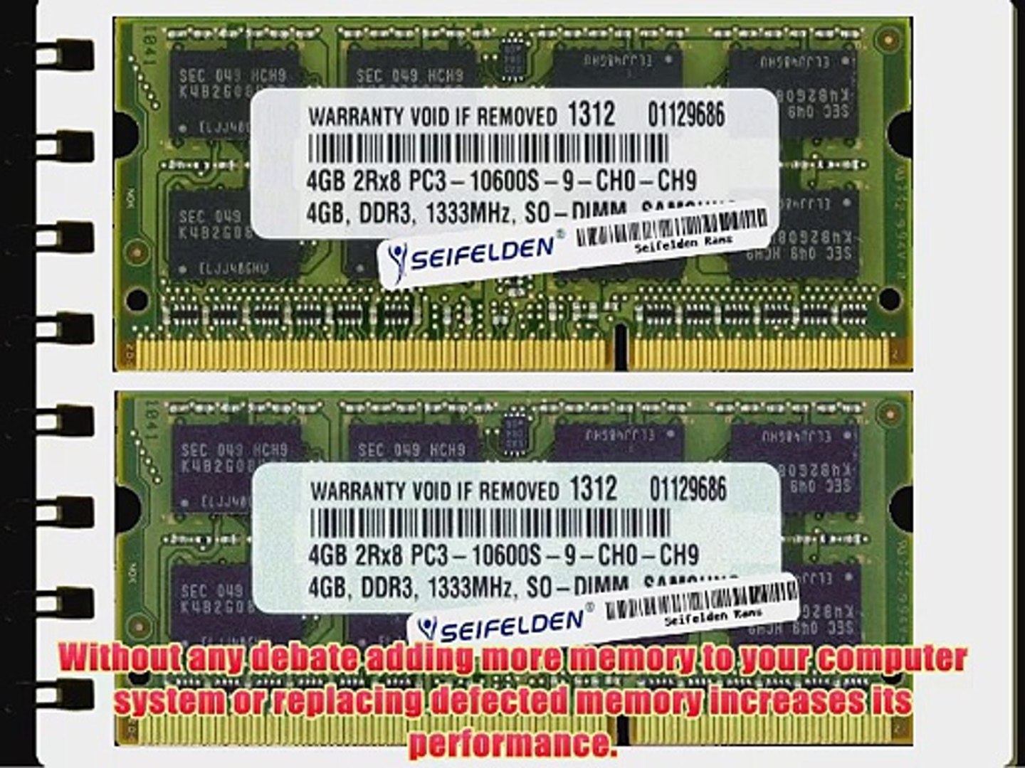 8GB (2X4GB) Memory RAM for HP Elitebook 8440p - Laptop Memory Upgrade -  Limited Lifetime Warranty - video Dailymotion