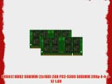 996617 DDR2 SODIMM (2x1GB) 2GB PC2-5300 SODIMM 200p 4-4-4-12 1.8V