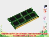 Kingston KTLTP3BS/2G RAM Module 2 GB (1 x 2 GB) DDR3 SDRAM 1333MHzSoDIMM KTL-TP3BS/2G