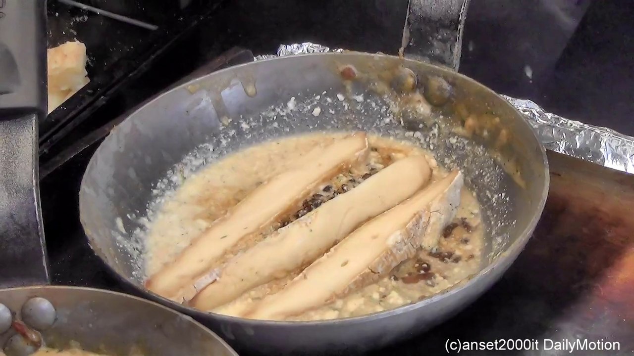 London Street Food at Camden Lock Market. The Raclette. Cooked Cheese from Switzerland