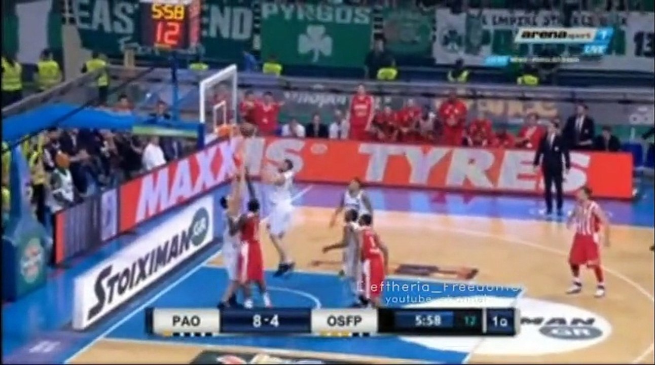 1 ΑΠΟ 2 ΒΙΝΤΕΟ //  10-06-2015 Όλος Παναθηναϊκός-Ολυμπιακός 69-76 Basketball League Olympiakos-Panathinaikos FULL GAME 01