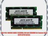 8GB 2 x 4GB DDR3 Memory for Lenovo G570 G575 G770 Series PC3-10600 1333MHz 204 pin SODIMM Laptop