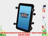RAM Mounts Universal X-Grip Holder with 1 Ball for Small Tablet - RAM-HOL-UN8BU