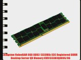 Kingston ValueRAM 8GB DDR3 1333MHz ECC Registered DIMM Desktop Server QR Memory KVR1333D3Q8R9S/8G