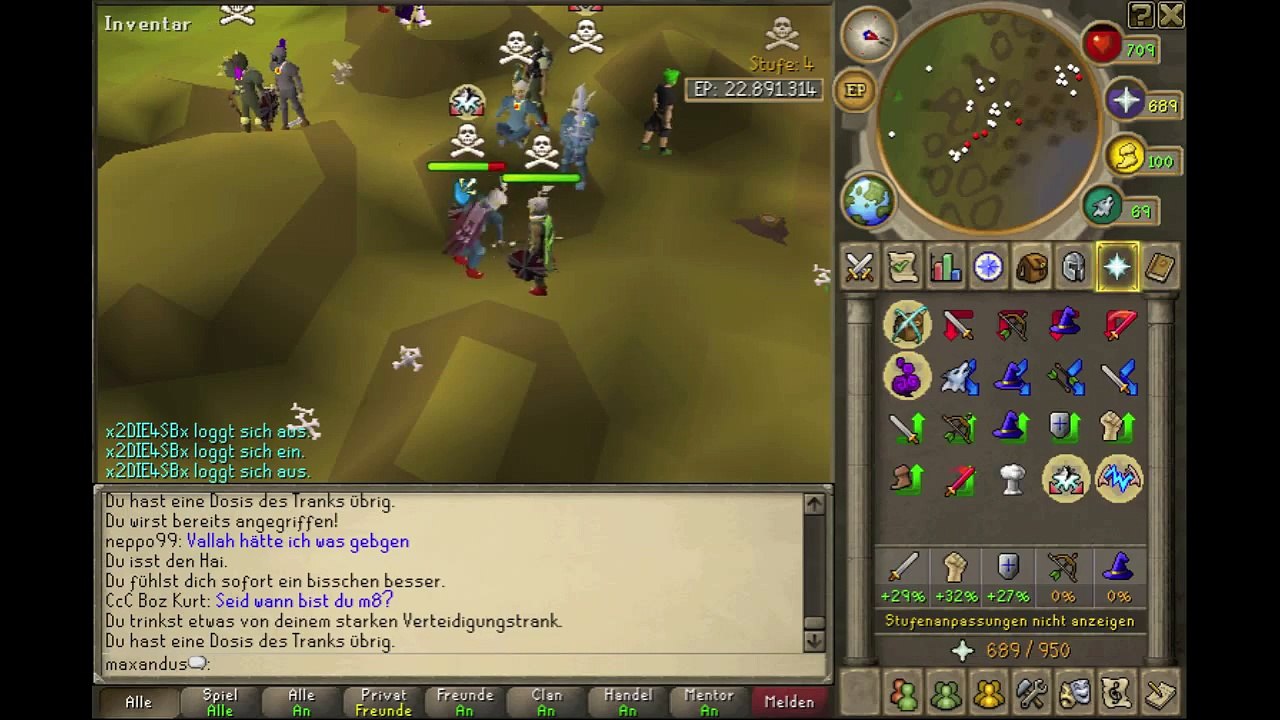 Runescape | Pk Commentary 8 (German)