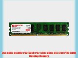 Komputerbay 2GB DDR2 667MHz PC2-5300 PC2-5400 DDR2 667 (240 PIN) DIMM Desktop Memory