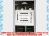 KOMPUTERBAY 2GB ( 2 X 1GB ) DDR DIMM (184 PIN) 266Mhz DDR266 PC2100 DESKTOP MEMORY WITH SAMSUNG