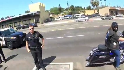 police profiling of motorcycle clubs. do you think using 7 officers was enough?