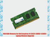 4GB RAM Memory for Dell Inspiron 14 (3421) (DDR3-12800) - Laptop Memory Upgrade