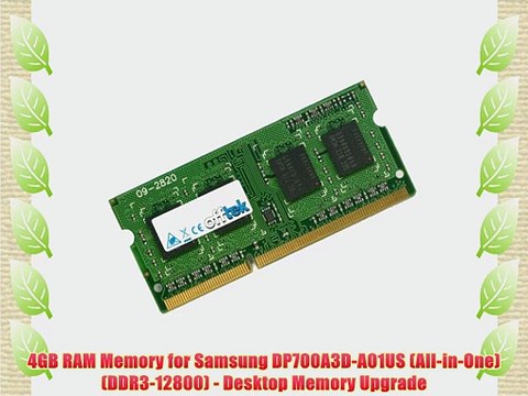 4GB RAM Memory for Samsung DP700A3D-A01US (All-in-One) (DDR3-12800) - Desktop Memory Upgrade