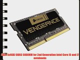 Corsair Vengeance 4GB (1x4GB) DDR3 1600 MHz (PC3 12800) Laptop Memory (CMSX4GX3M1A1600C9)