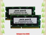 8GB 2x 4GB Toshiba Portege R705-P35 DDR3 PC3-10600 204 pin 1333MHz SODIMM Memory RAM (PARTS-QUICK