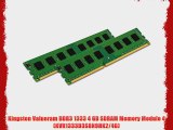 Kingston Valueram DDR3 1333 4 GB SDRAM Memory Module 4 (KVR1333D3S8N9HK2/4G)