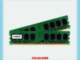 2GB kit (1GBx2) Upgrade for a Dell Dimension C521 System (DDR2 PC2-6400 NON-ECC )