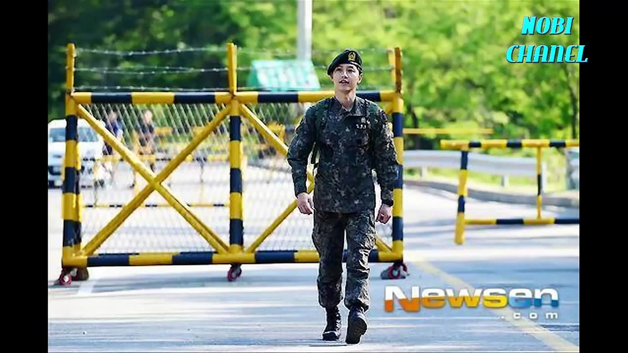 Song Joong Ki Crying Demobilization interview