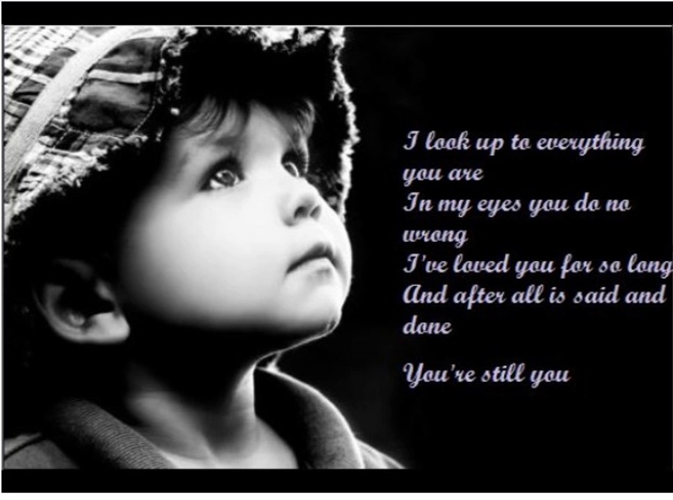 You're  Still You ----Jesus is still Jesus