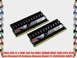 G.SKILL 4GB (2 x 2GB) 240-Pin DDR2 SDRAM DDR2 1066 (PC2 8500) Dual Channel Kit Desktop Memory
