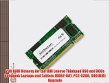 2GB RAM Memory for the IBM Lenovo Thinkpad X60 and X60s Notebook Laptops and Tablets (DDR2-667
