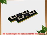 Kingston Apple 2GB Kit (2x1GB Modules) 667MHz DDR2 FBDIMM Desktop Memory for Apple MacPro Workstation