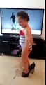 OMG! Little Girl Dancing in sexy style