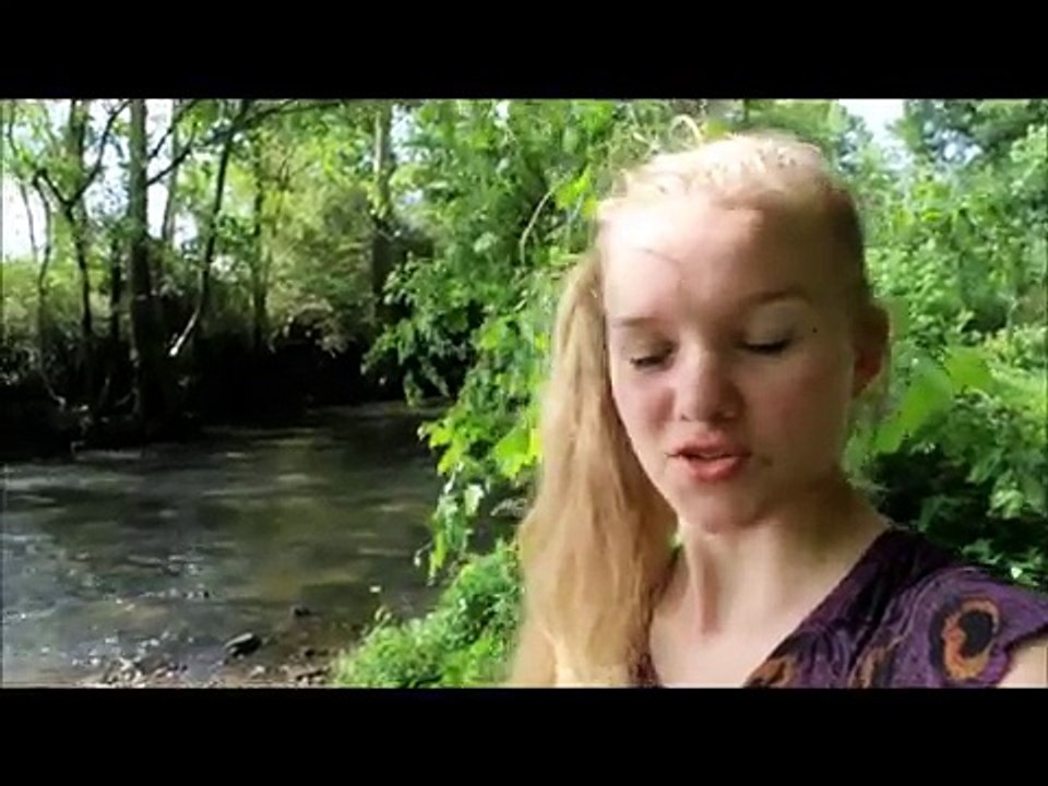river herping with my dog