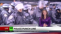 Police Punch Line: Cops brutally arrest anti-Petraeus student protesters