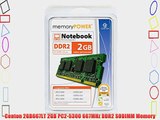 Centon 2GB667LT 2GB PC2-5300 667MHz DDR2 SODIMM Memory
