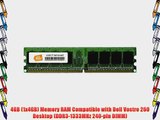 4GB (1x4GB) Memory RAM Compatible with Dell Vostro 260 Desktop (DDR3-1333MHz 240-pin DIMM)