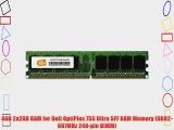 4GB 2x2GB RAM for Dell OptiPlex 755 Ultra SFF RAM Memory (DDR2-667MHz 240-pin DIMM)