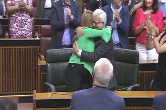 Susana Díaz, investida presidenta de la Junta