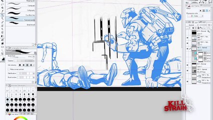 KILL STRAIN - Behind the Strain Art of the Game - PS4 (HD)