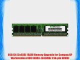 8GB Kit [2x4GB] 1RAM Memory Upgrade for Compaq HP Workstation Z400 (DDR3-1333MHz 240-pin DIMM)