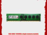 8GB Transcend JetRAM DDR3 PC3-12800 1600MHz CL11 desktop memory module