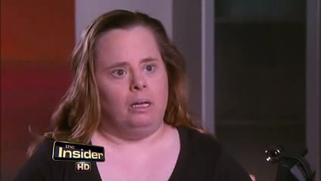 Andrea Fay Friedman talks on tape to "The Insider" about "Family Guy" and Sarah Palin